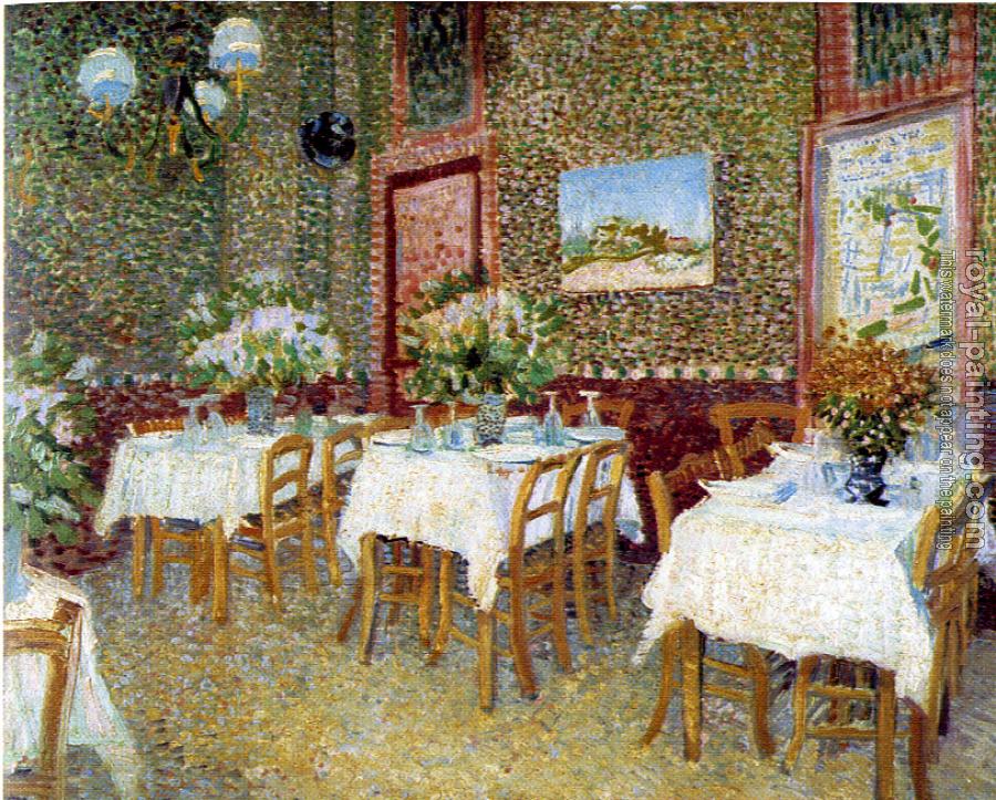 Vincent Van Gogh : Interior of a Restaurant
